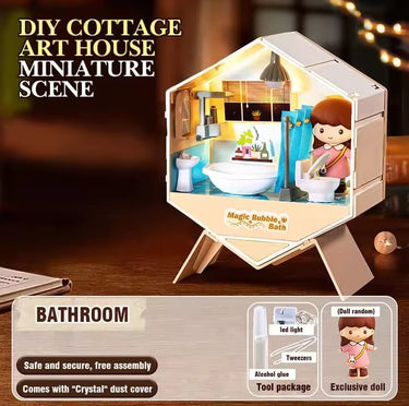 DIY Mini Creative Decoration Bathroom